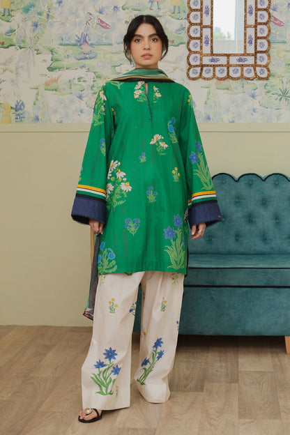 Coco Prints by Zara Shahjahan | Vol 2 | Pure Lawn 2024 | D10