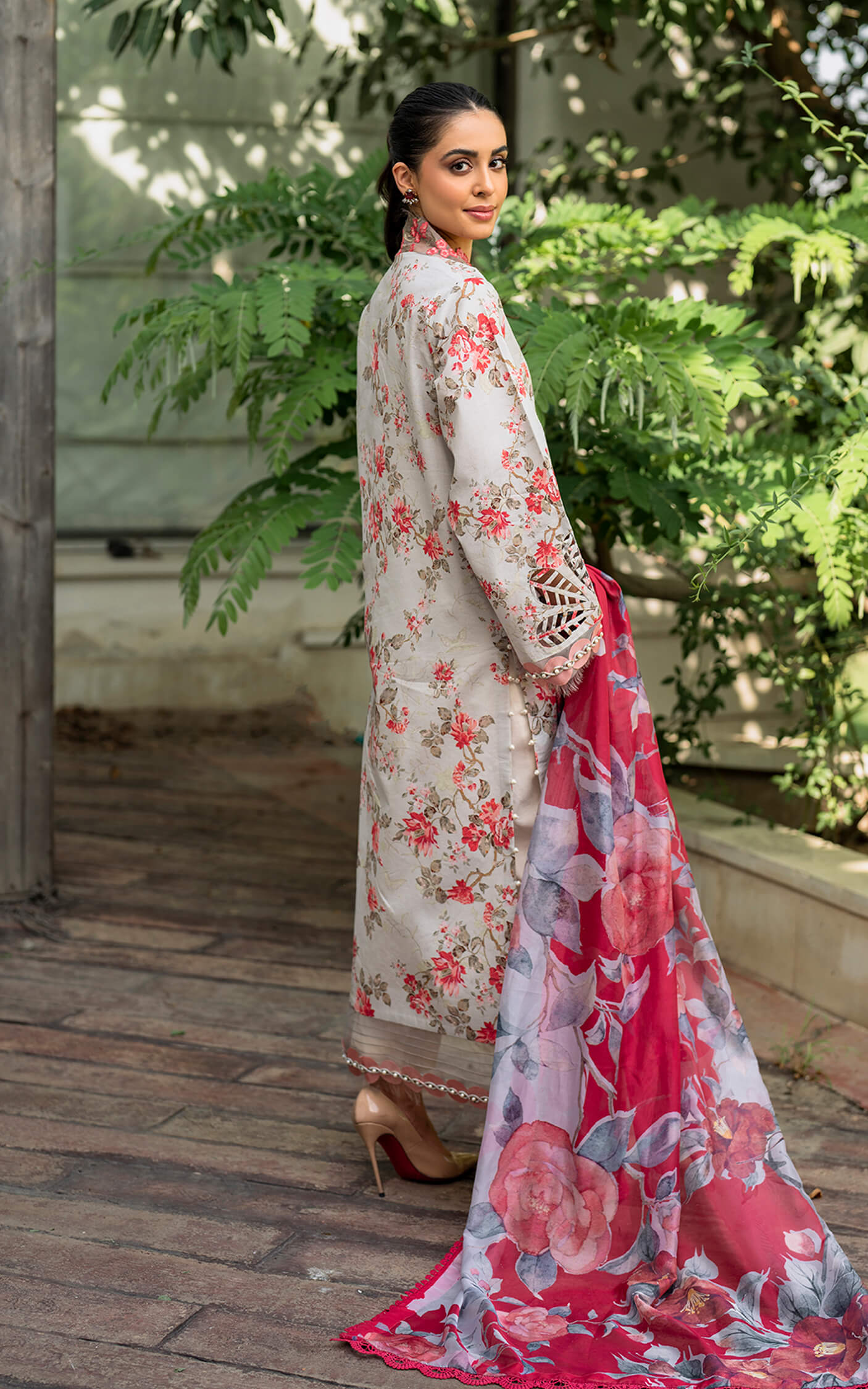 Asifa and Nabeel Meraki Lawn Vol 2 | Chambeli MK-08