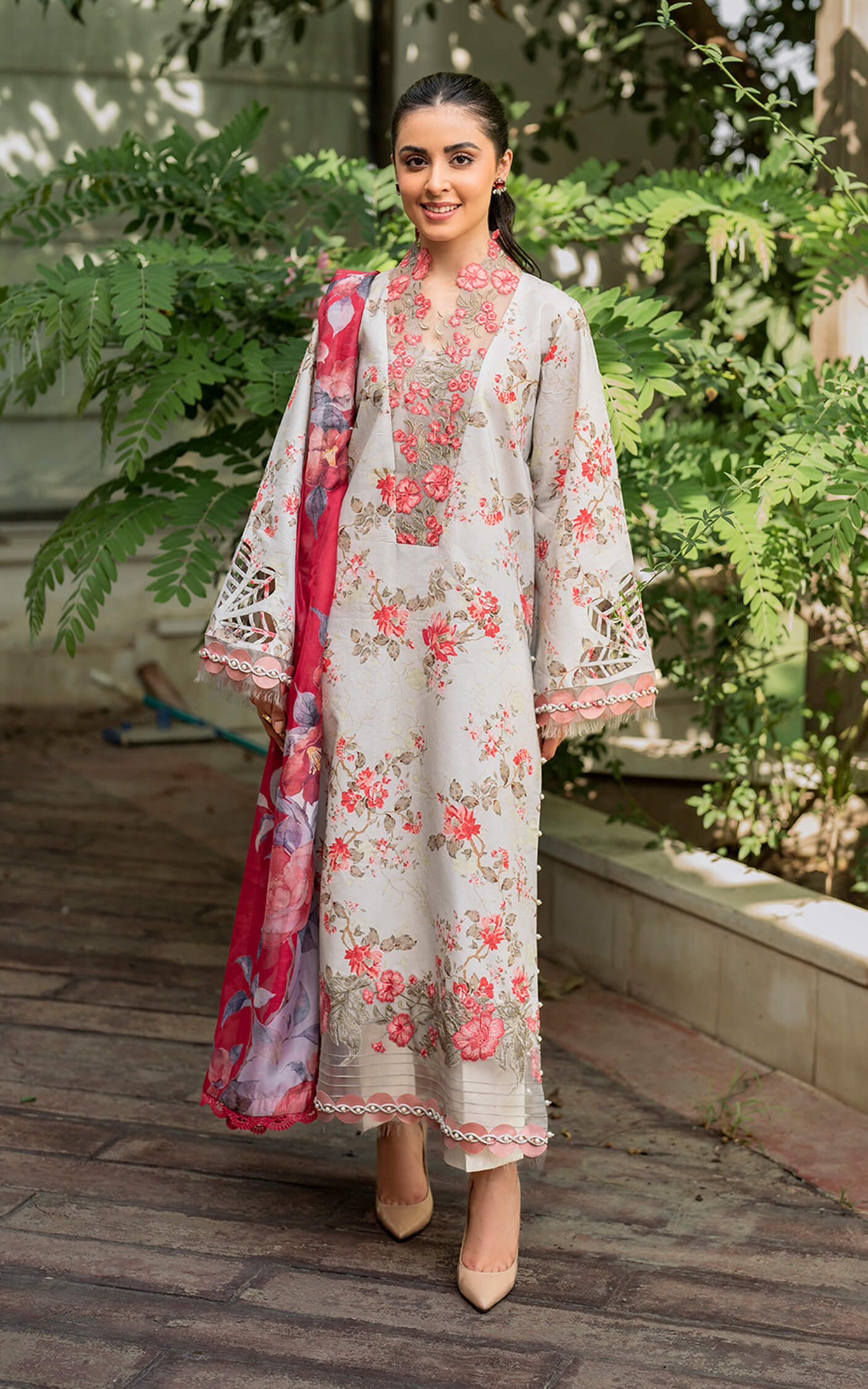 Asifa and Nabeel Meraki Lawn Vol 2 | Chambeli MK-08