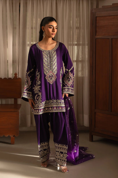 Ammara Khan Ronaq'25 - Luxe Kurta Shalwar Set