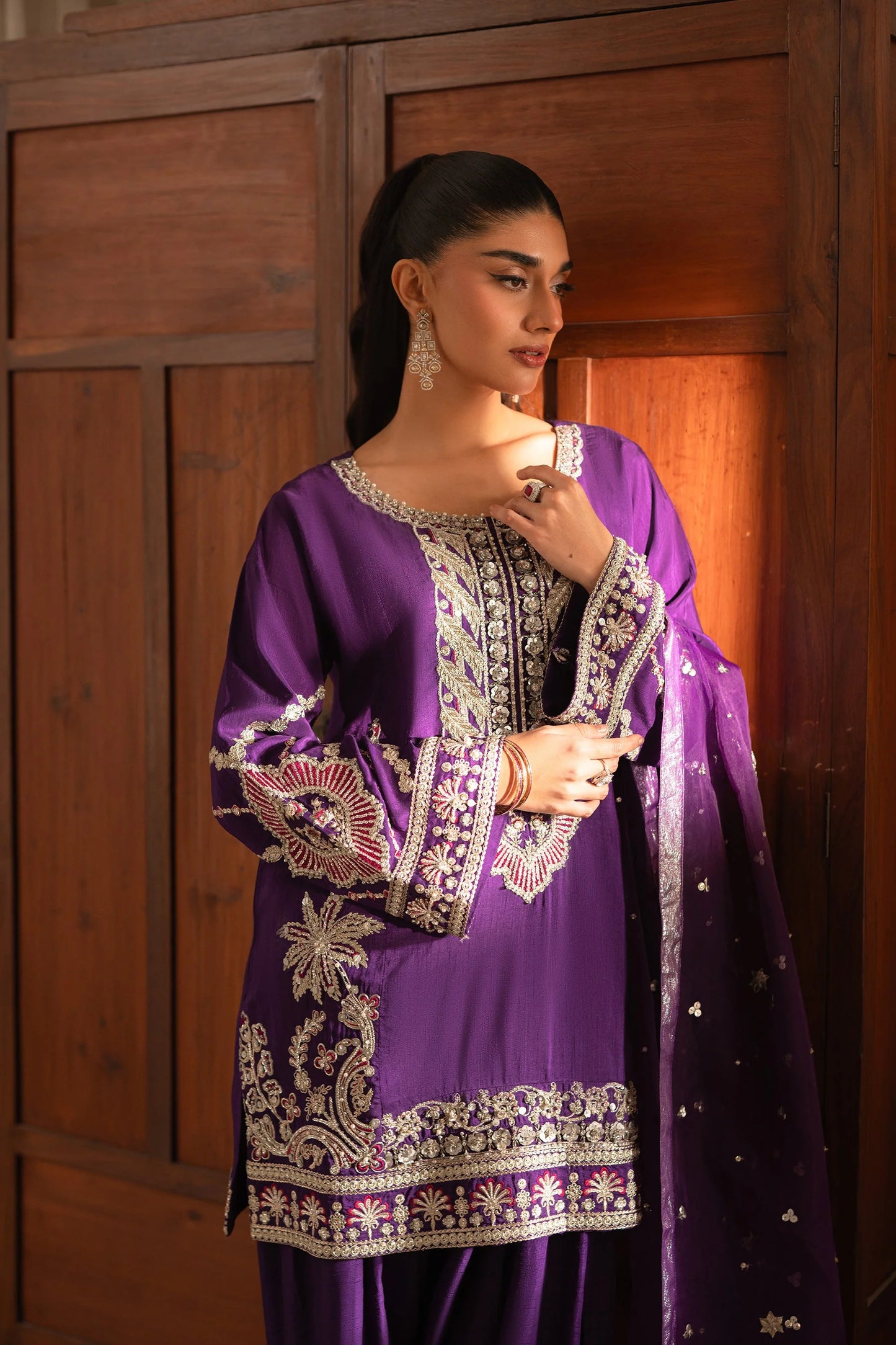 Ammara Khan Ronaq'25 - Luxe Kurta Shalwar Set