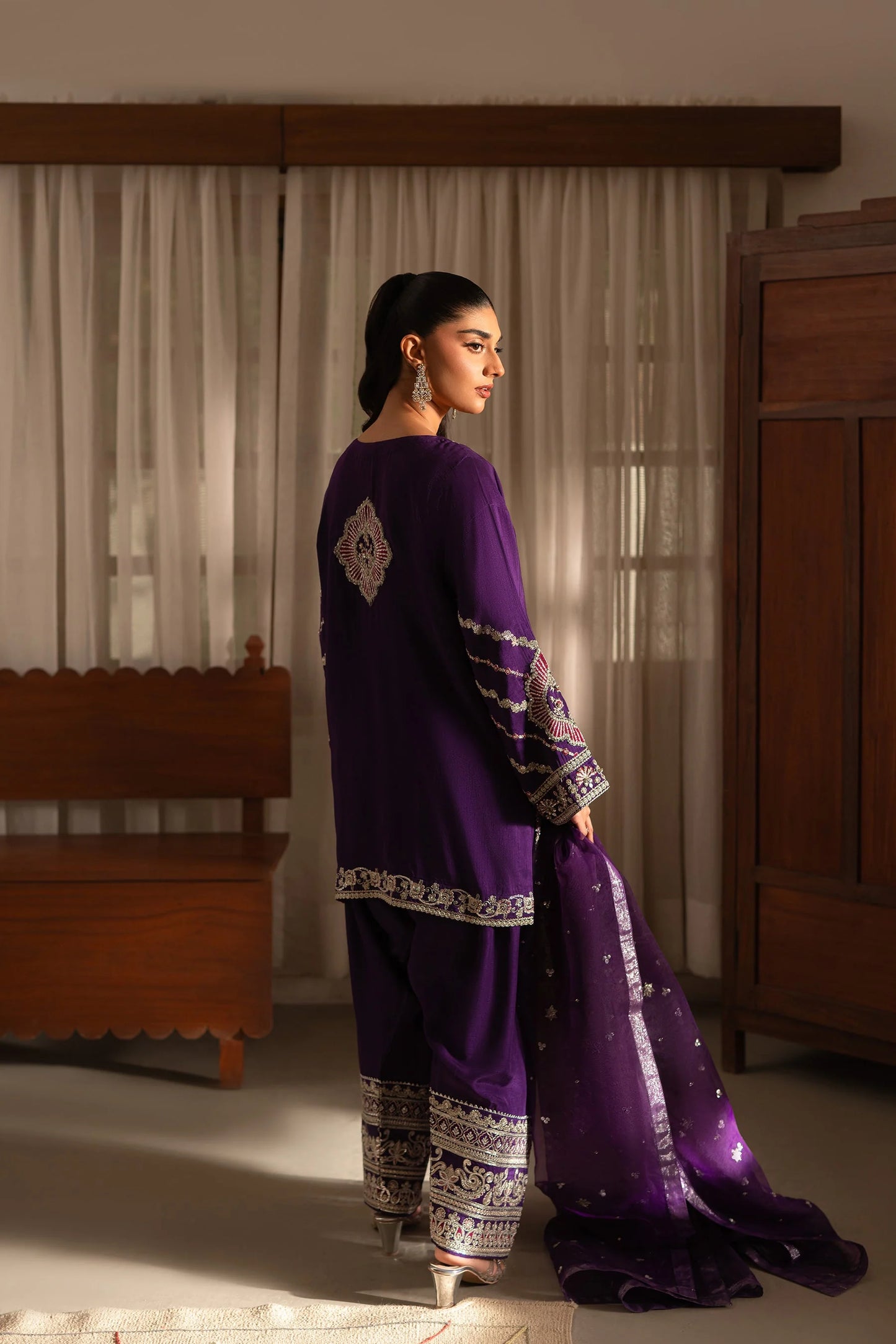 Ammara Khan Ronaq'25 - Luxe Kurta Shalwar Set