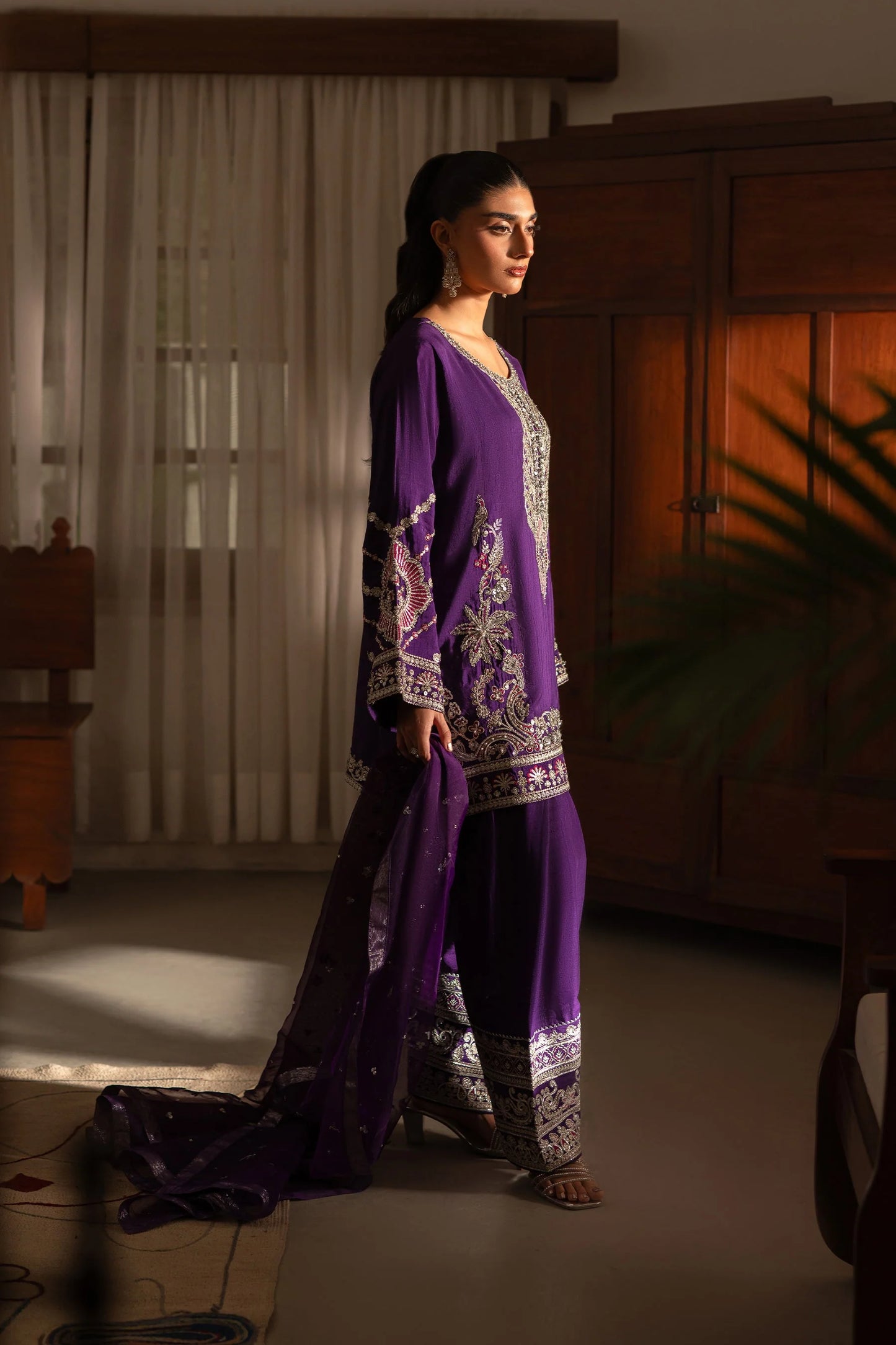 Ammara Khan Ronaq'25 - Luxe Kurta Shalwar Set