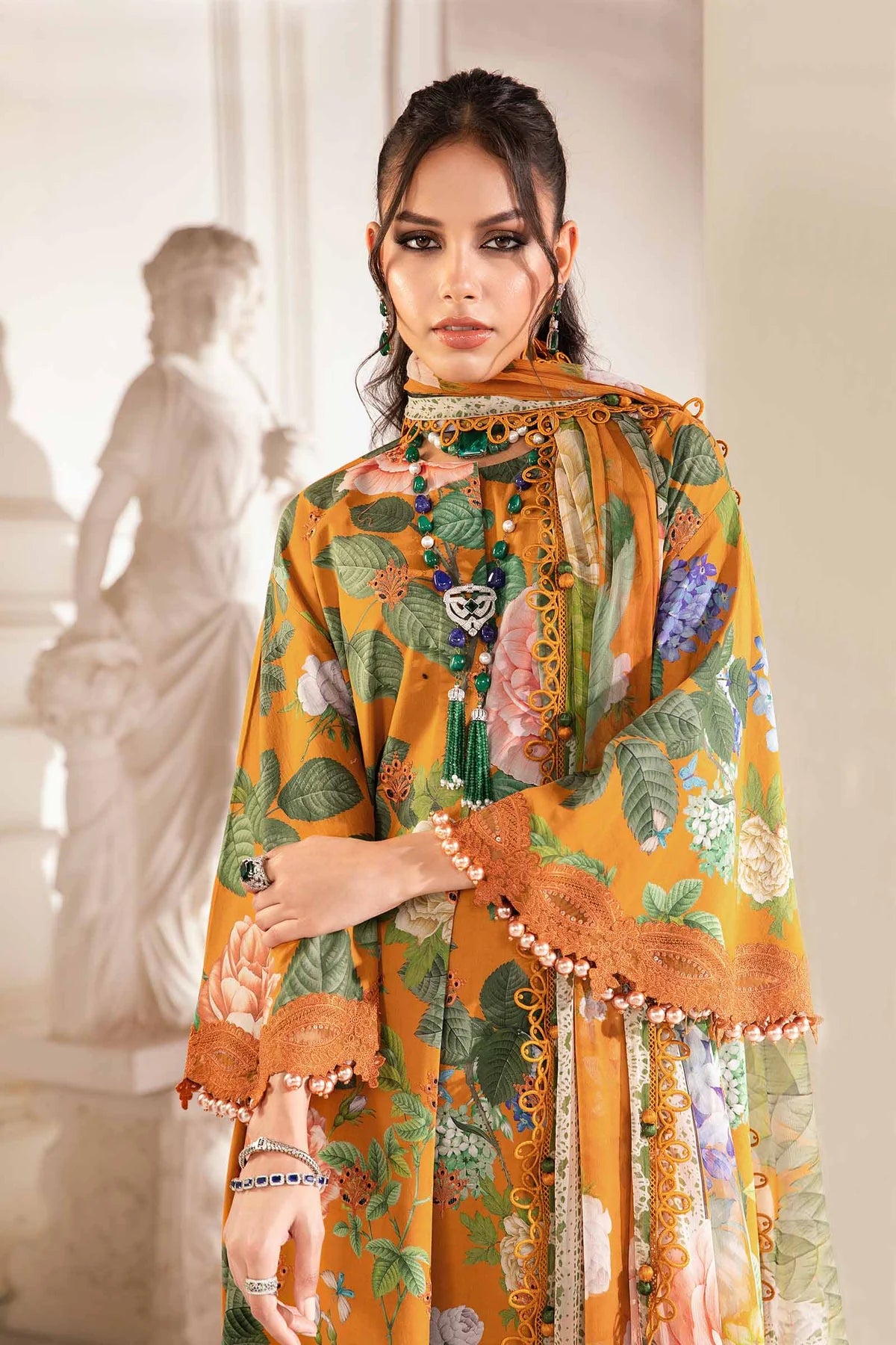 MARIA B M.Prints | Summer Lawn 2024 | Vol 2 | MPT-2210-B