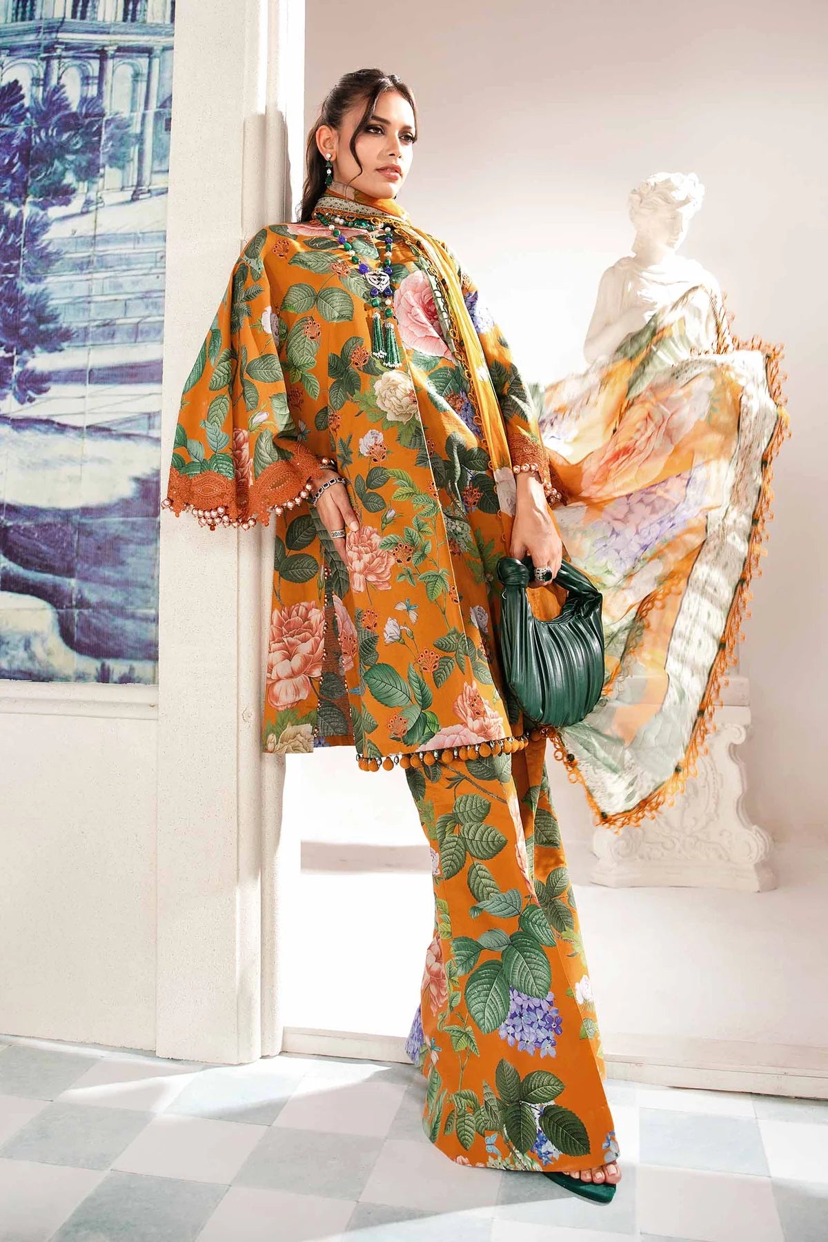 MARIA B M.Prints | Summer Lawn 2024 | Vol 2 | MPT-2210-B