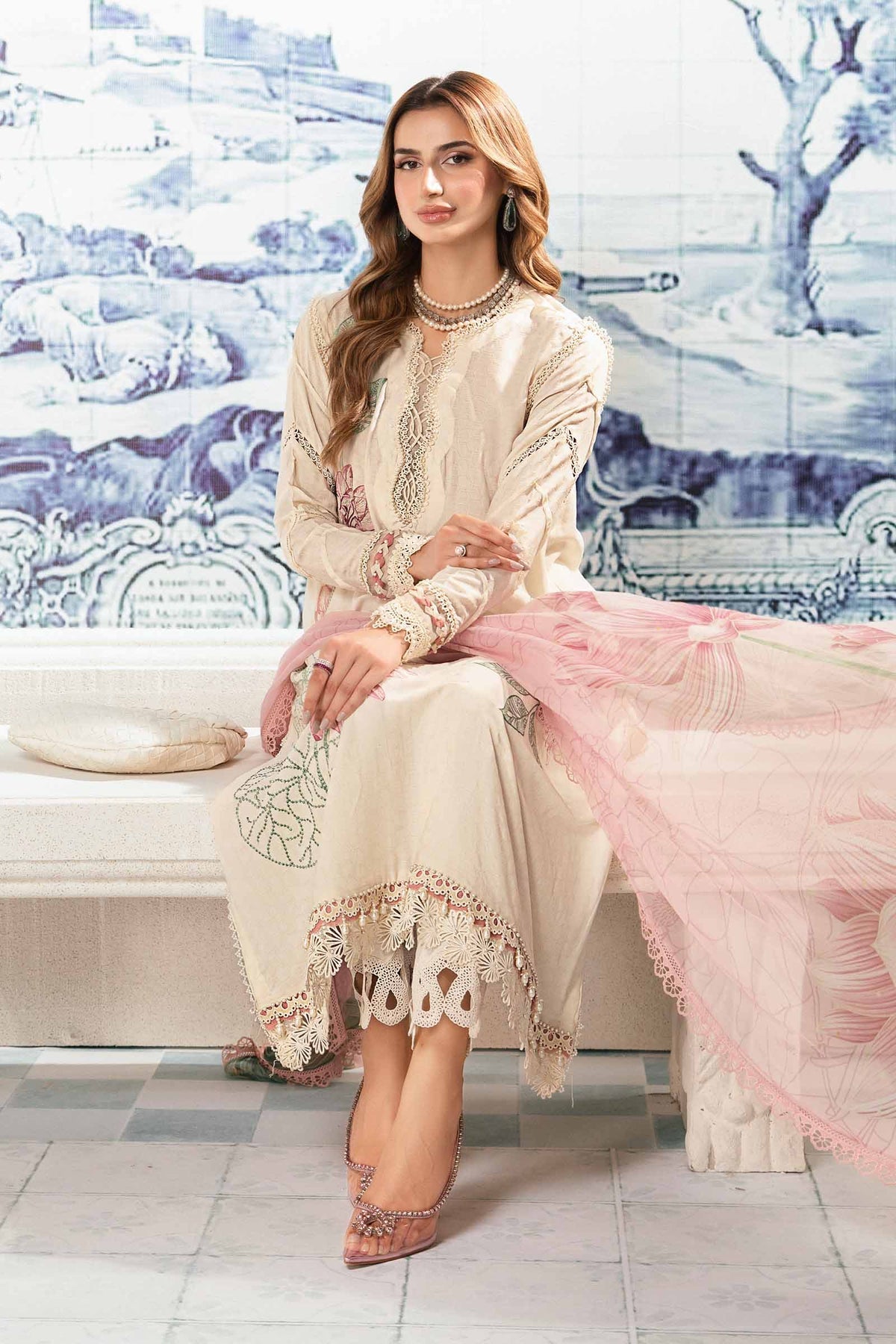 MARIA B M.Prints | Summer Lawn 2024 | Vol 2 | MPT-2201-A