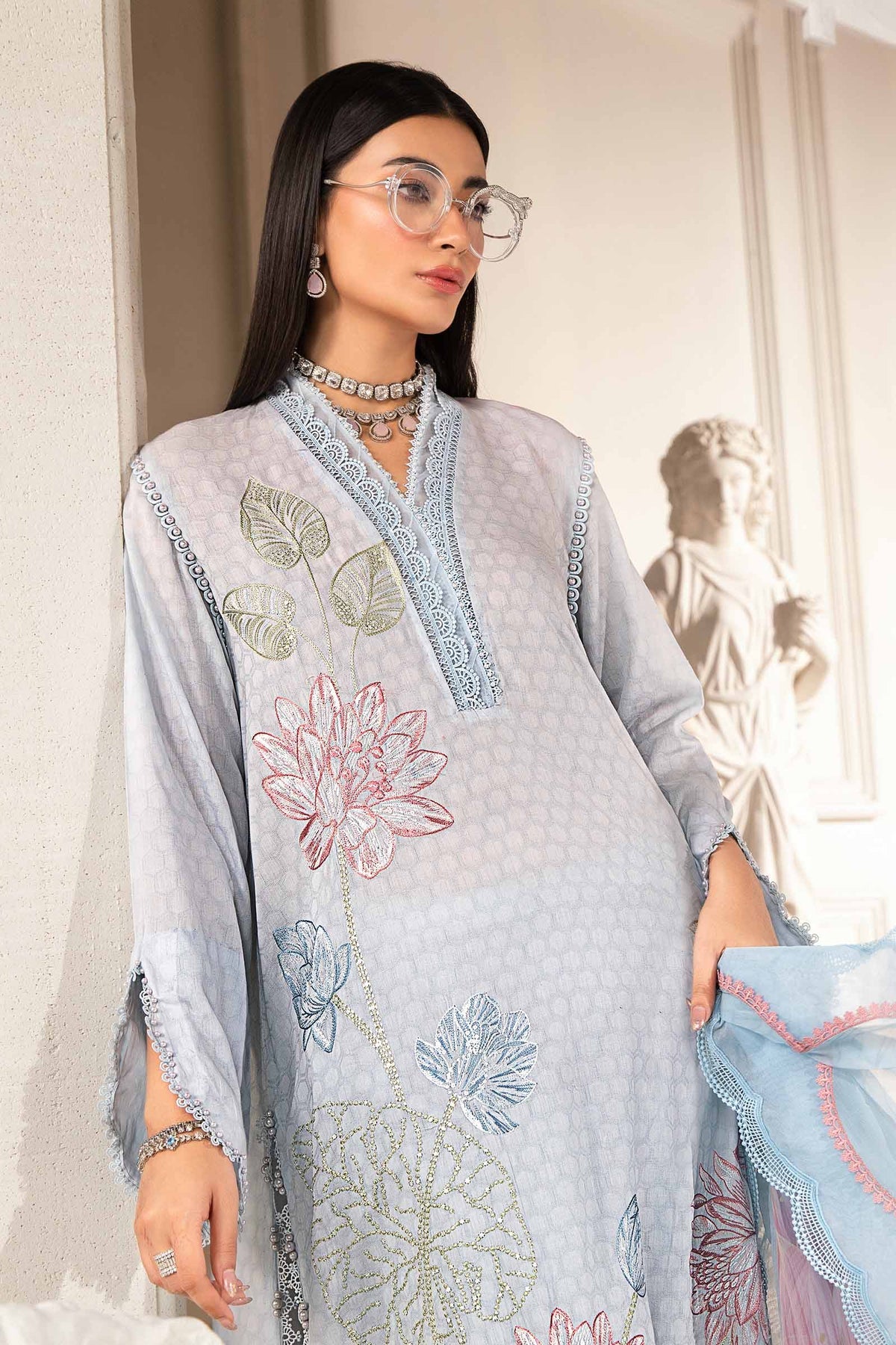 MARIA B M.Prints | Summer Lawn 2024 | Vol 2 | MPT-2201-B