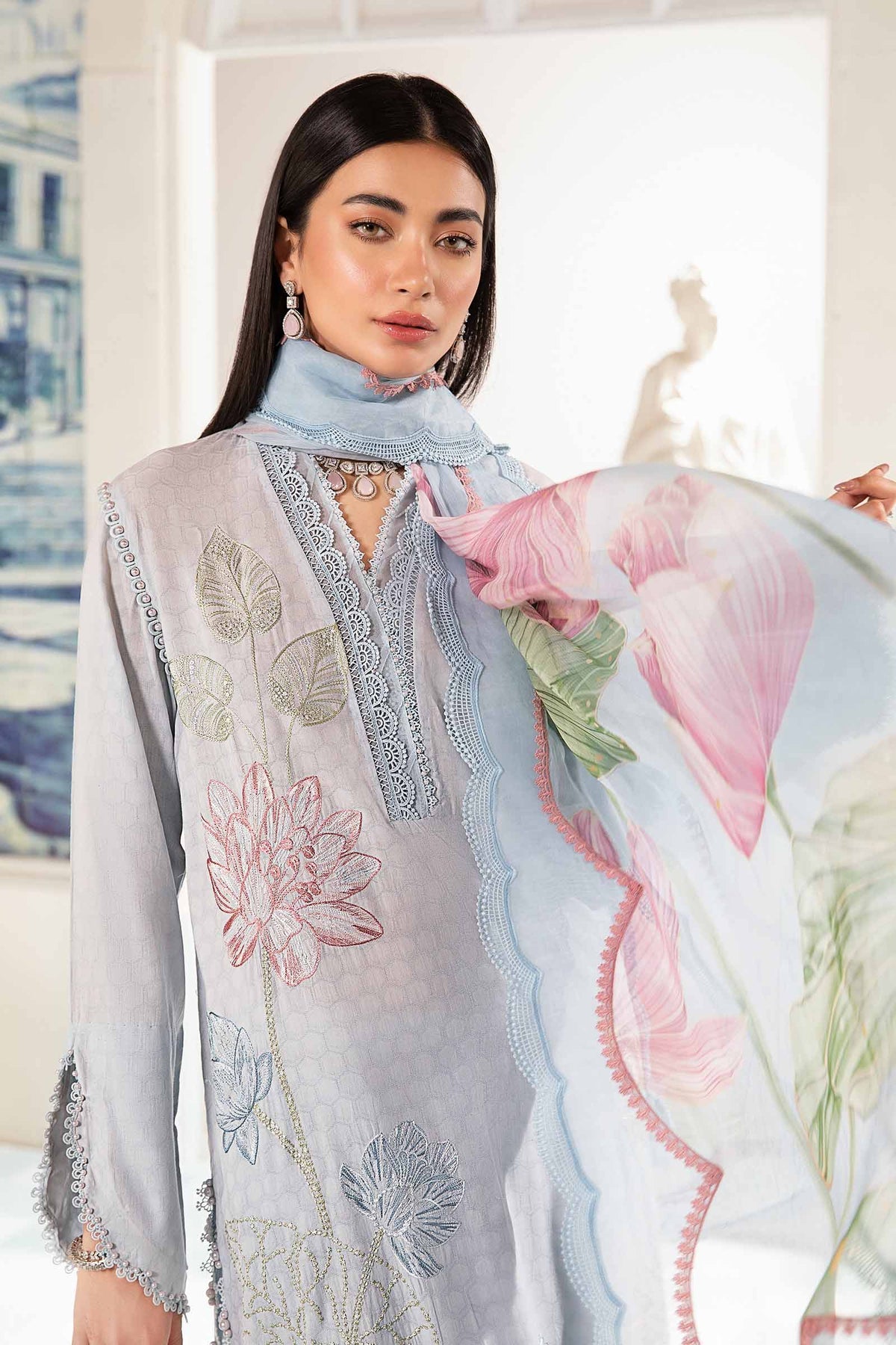 MARIA B M.Prints | Summer Lawn 2024 | Vol 2 | MPT-2201-B