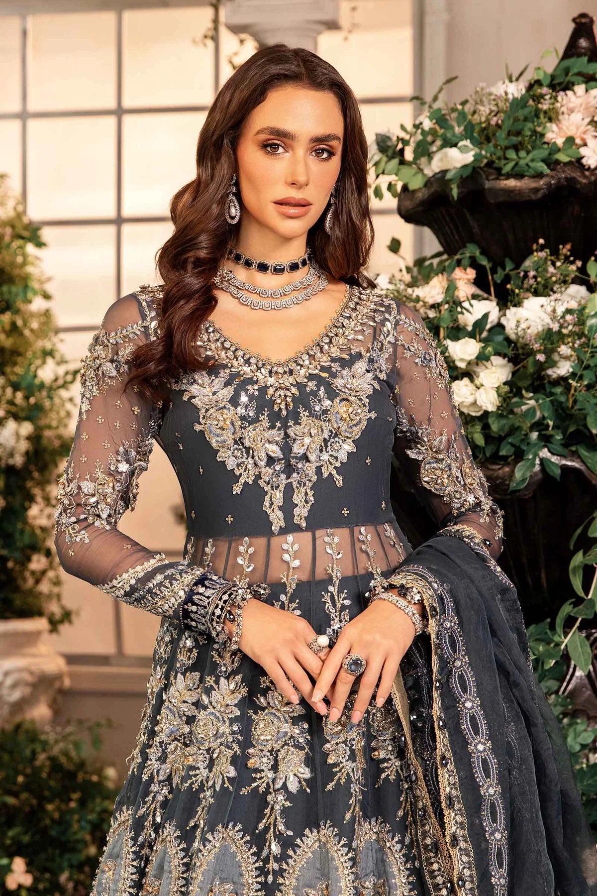 MARIA.B Mbroidered Wedding Collection 2024 | BD-2901