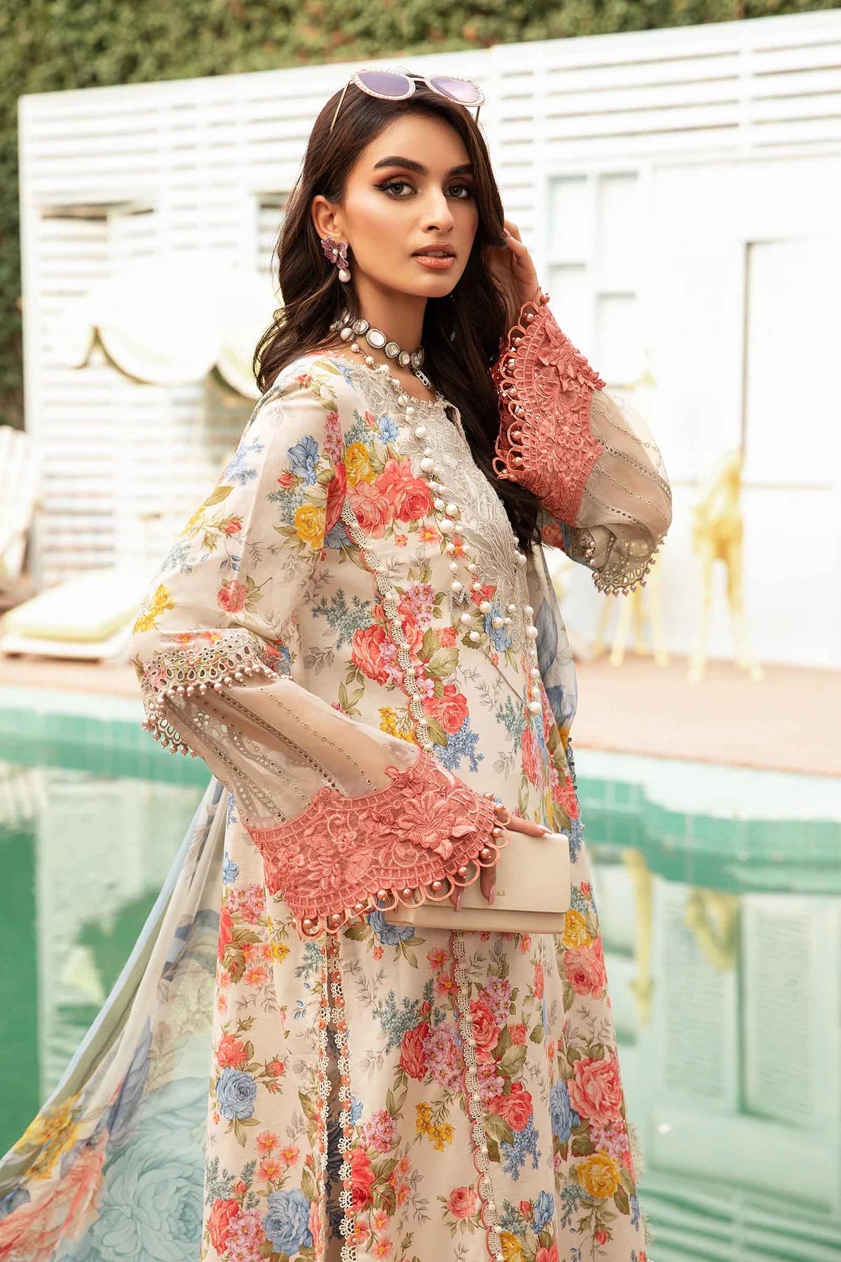 MARIA B M.Prints | Summer Lawn 2024 | Vol 2 | MPT-2204-A