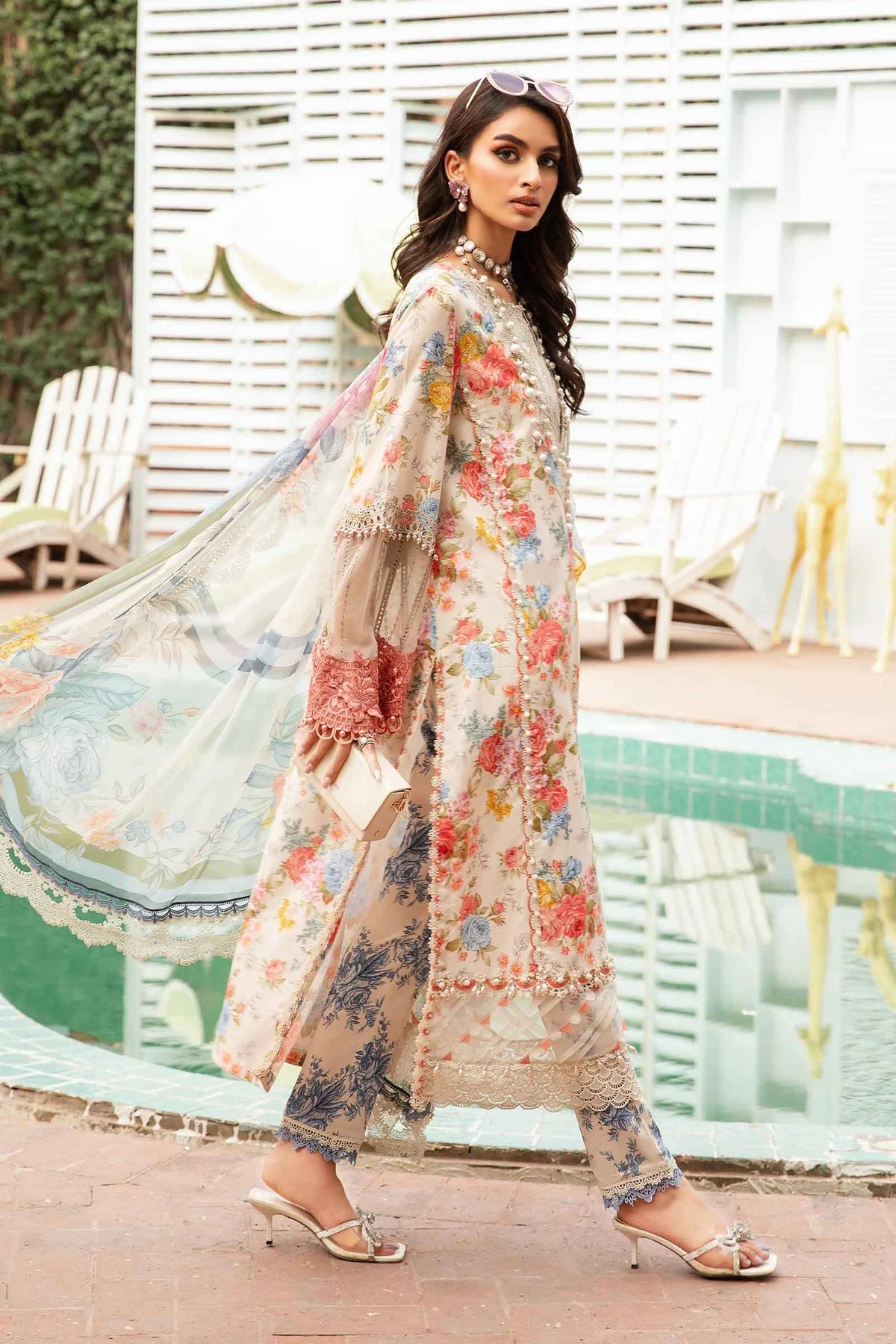 MARIA B M.Prints | Summer Lawn 2024 | Vol 2 | MPT-2204-A