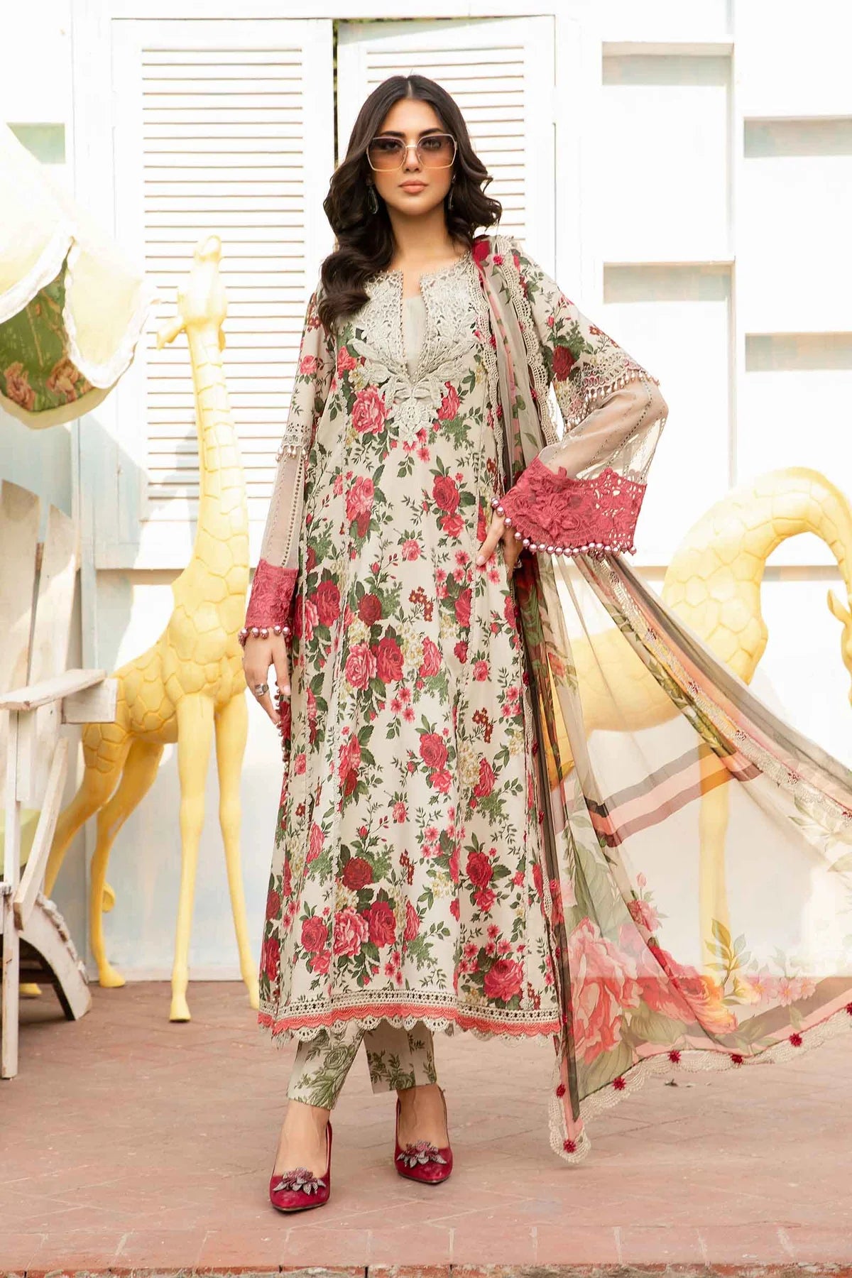 MARIA B M.Prints | Summer Lawn 2024 | Vol 2 | MPT-2204-B