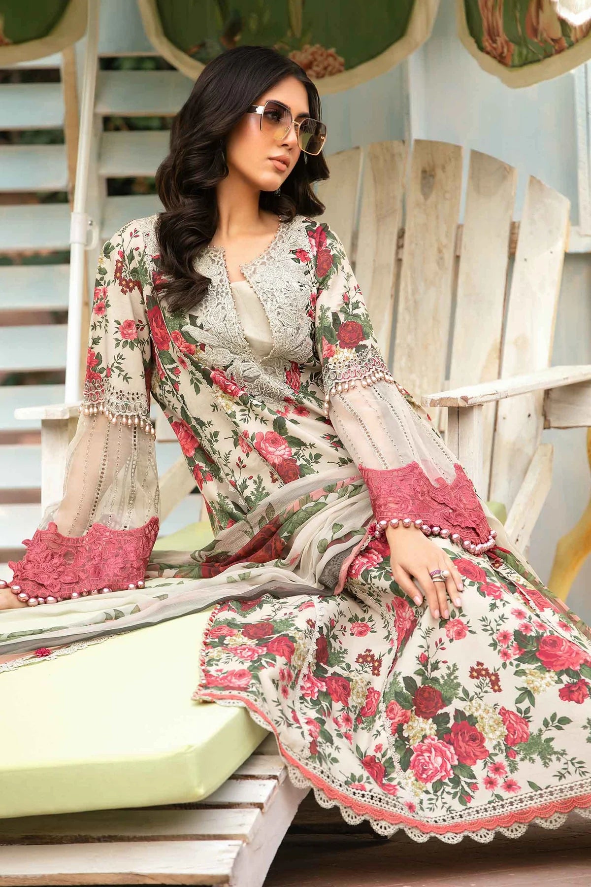 MARIA B M.Prints | Summer Lawn 2024 | Vol 2 | MPT-2204-B