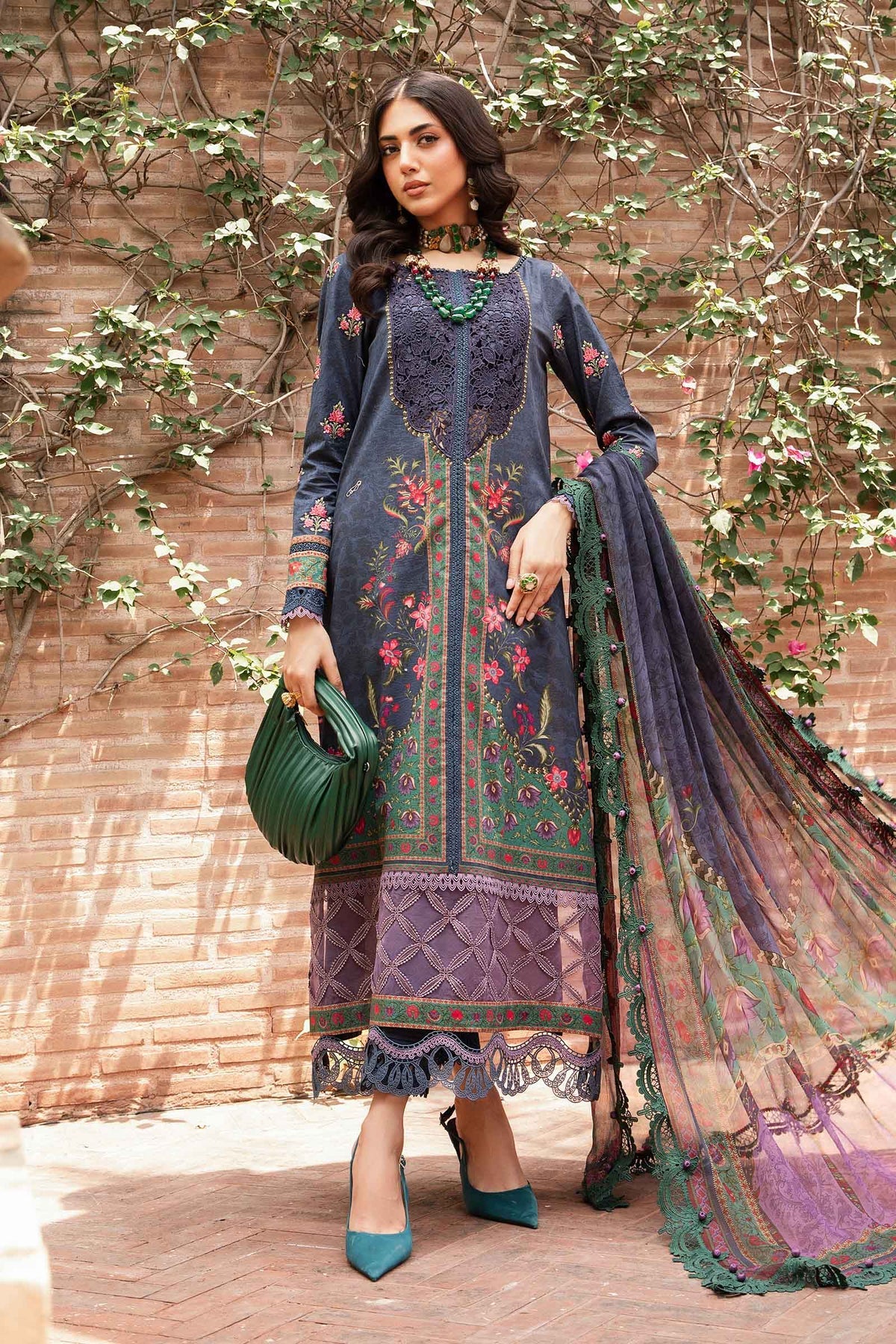 MARIA B M.Prints | Summer Lawn 2024 | Vol 2 | MPT-2206-B