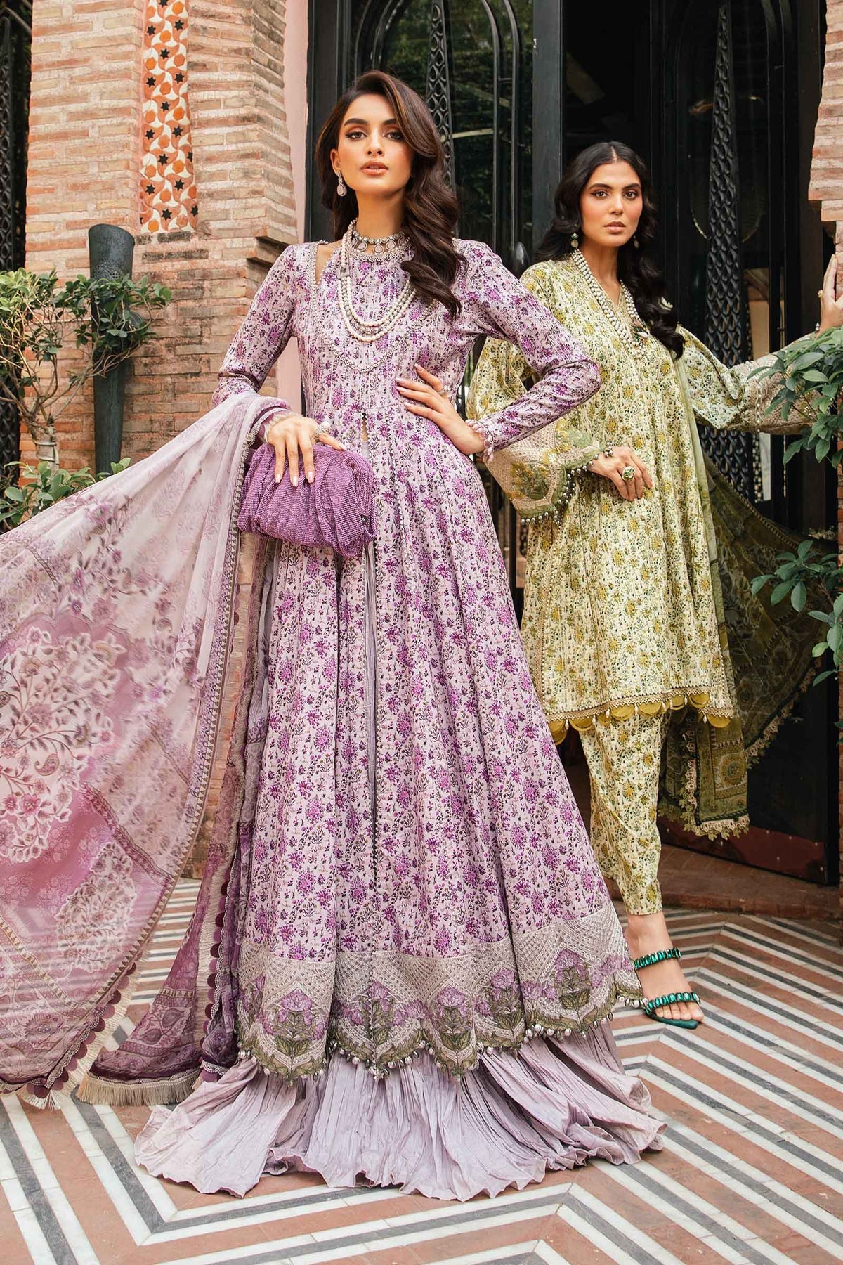 MARIA B M.Prints | Summer Lawn 2024 | Vol 2 | MPT-2207-A