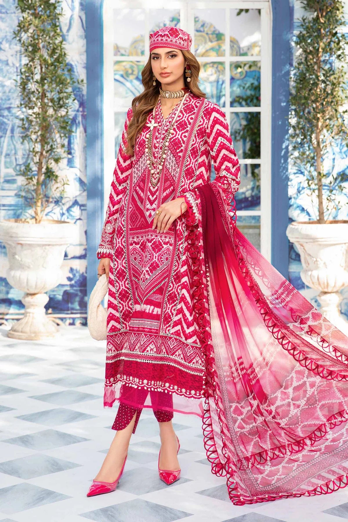 MARIA B M.Prints | Summer Lawn 2024 | Vol 2 | MPT-2208-A