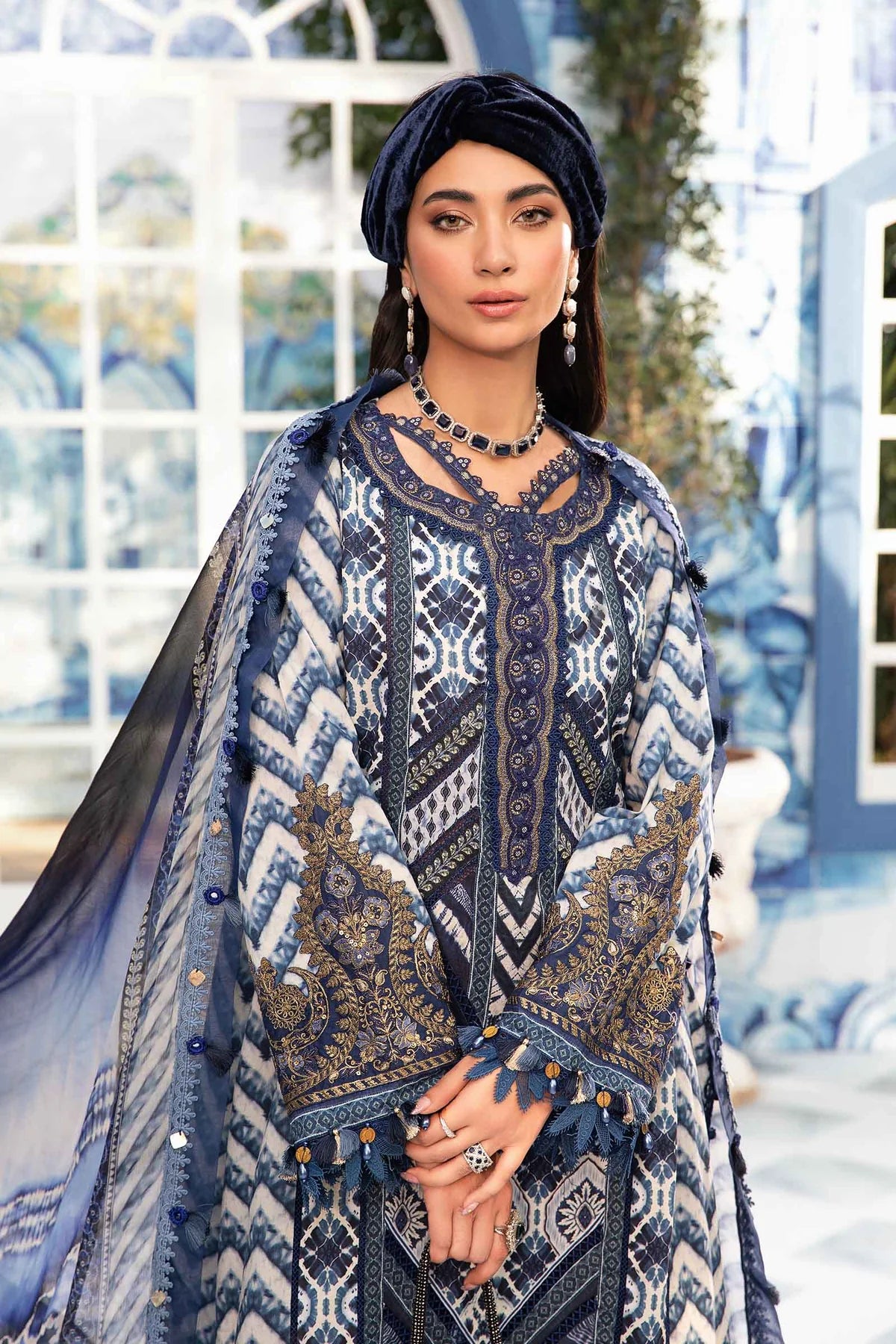 MARIA B M.Prints | Summer Lawn 2024 | Vol 2 | MPT-2208-B