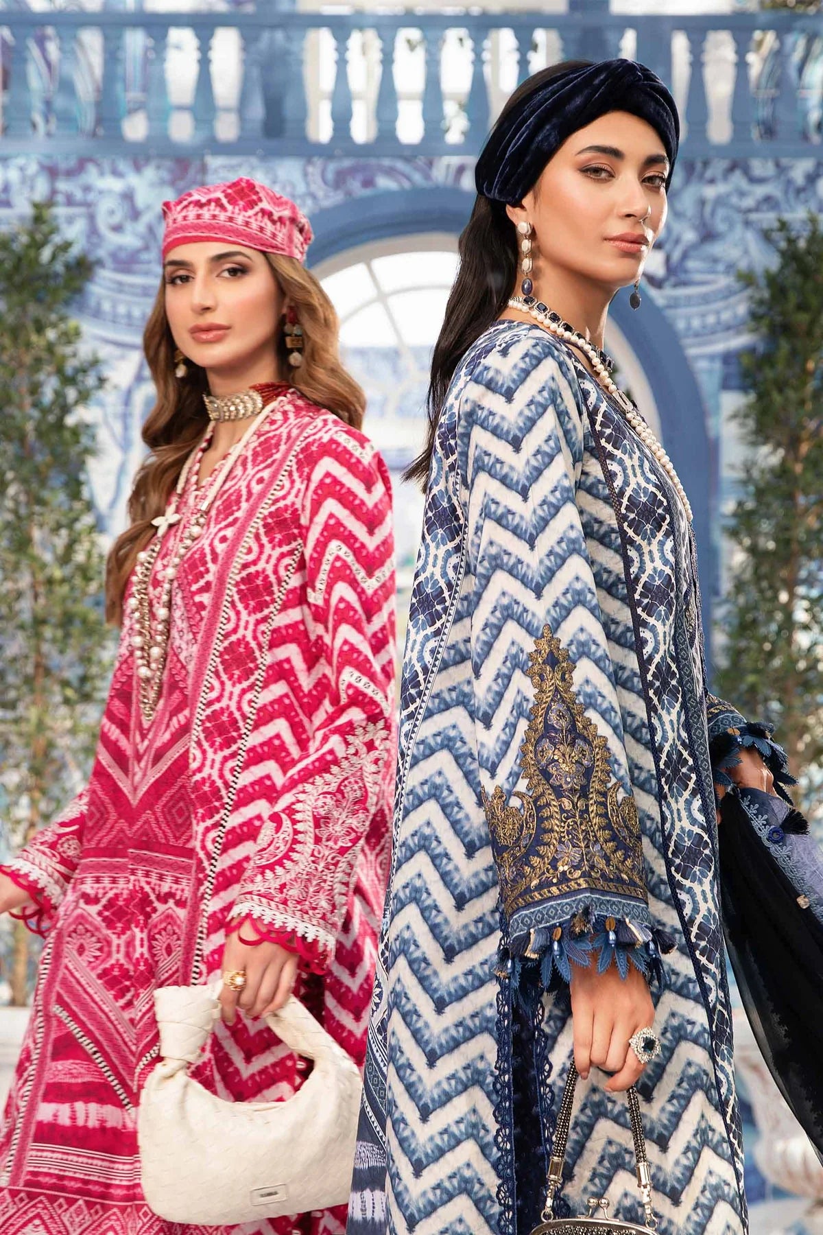 MARIA B M.Prints | Summer Lawn 2024 | Vol 2 | MPT-2208-B