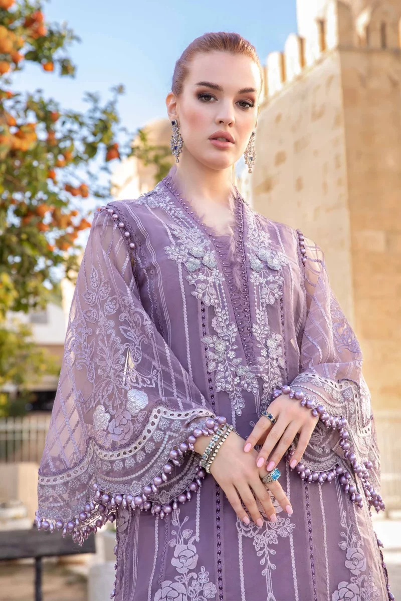 MARIA B Luxury Lawn 2024 | 1A