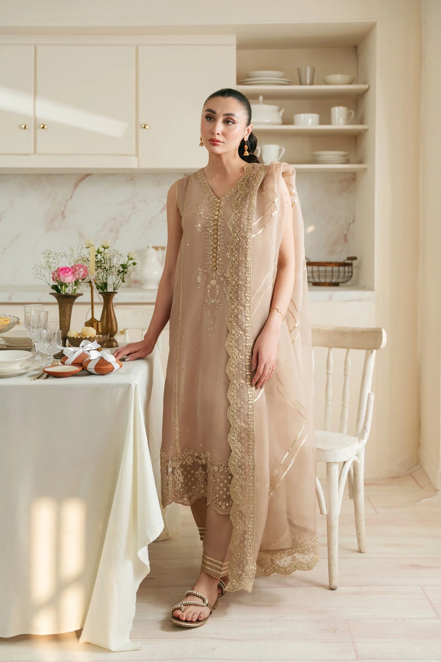 Agha Noor Festive Formals - Dusk Rose