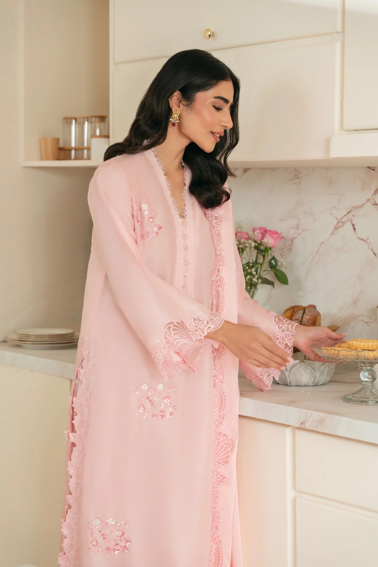 Agha Noor Festive Formals - Rija Blush