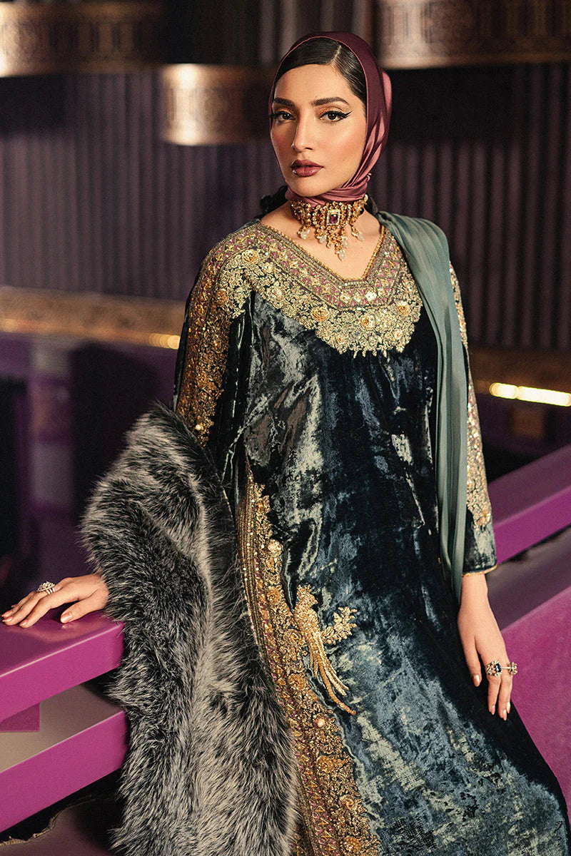 Mohsin Naveed Ranjha Roxy Cinema Velvet Edit FW 24/25 - Jahanara