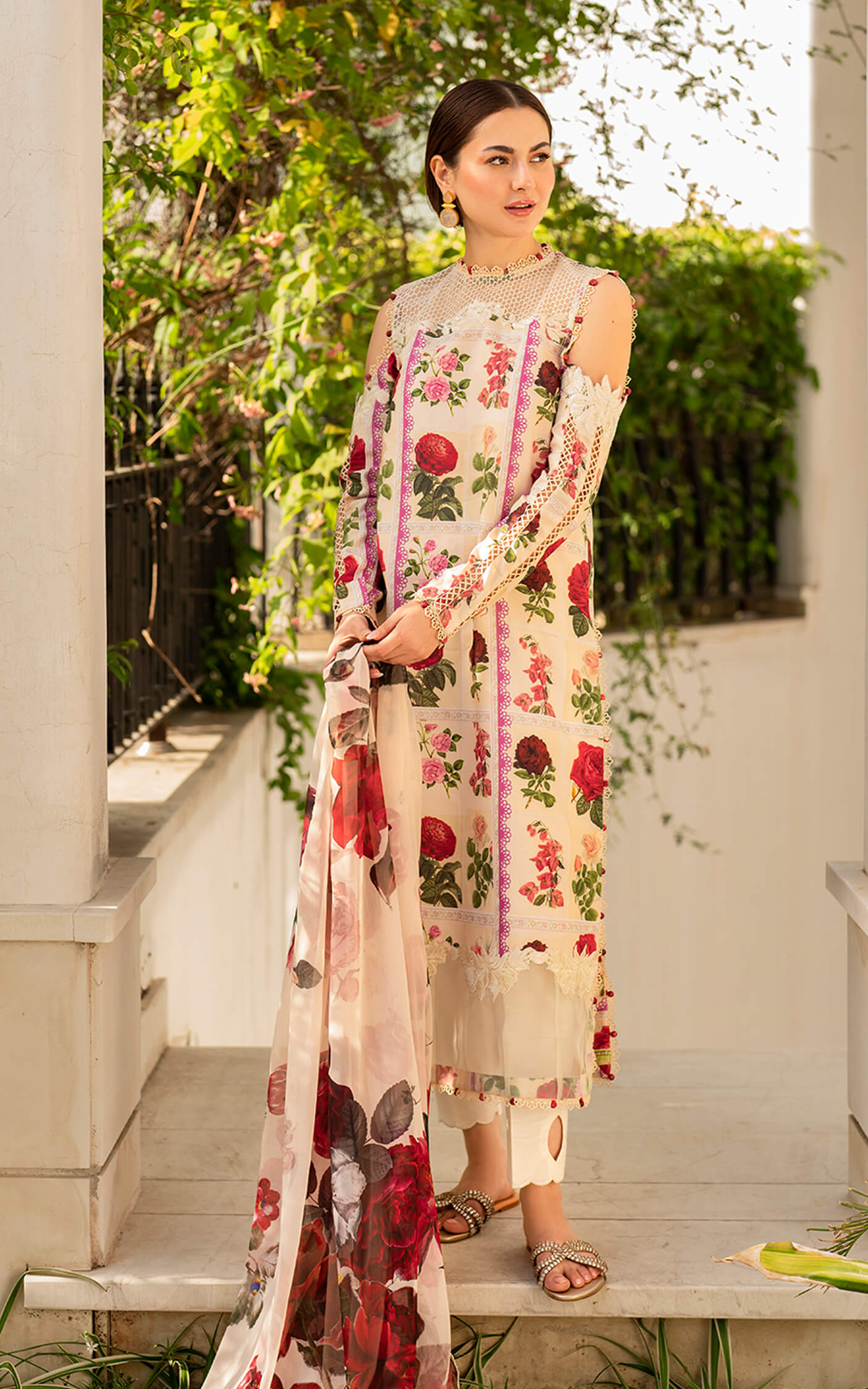 Asifa and Nabeel Meraki Lawn Vol 2 | Gulabo MK-09