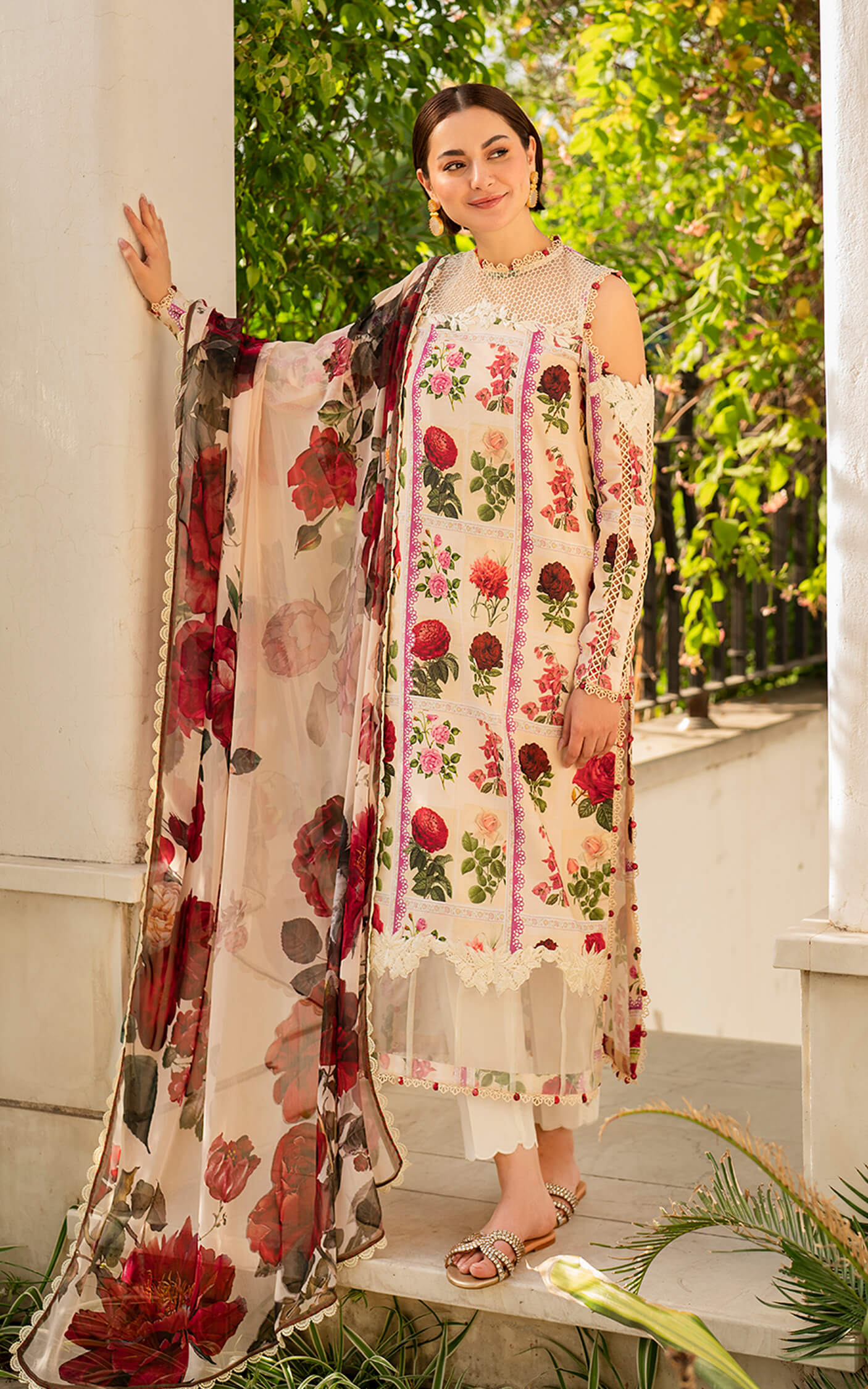 Asifa and Nabeel Meraki Lawn Vol 2 | Gulabo MK-09