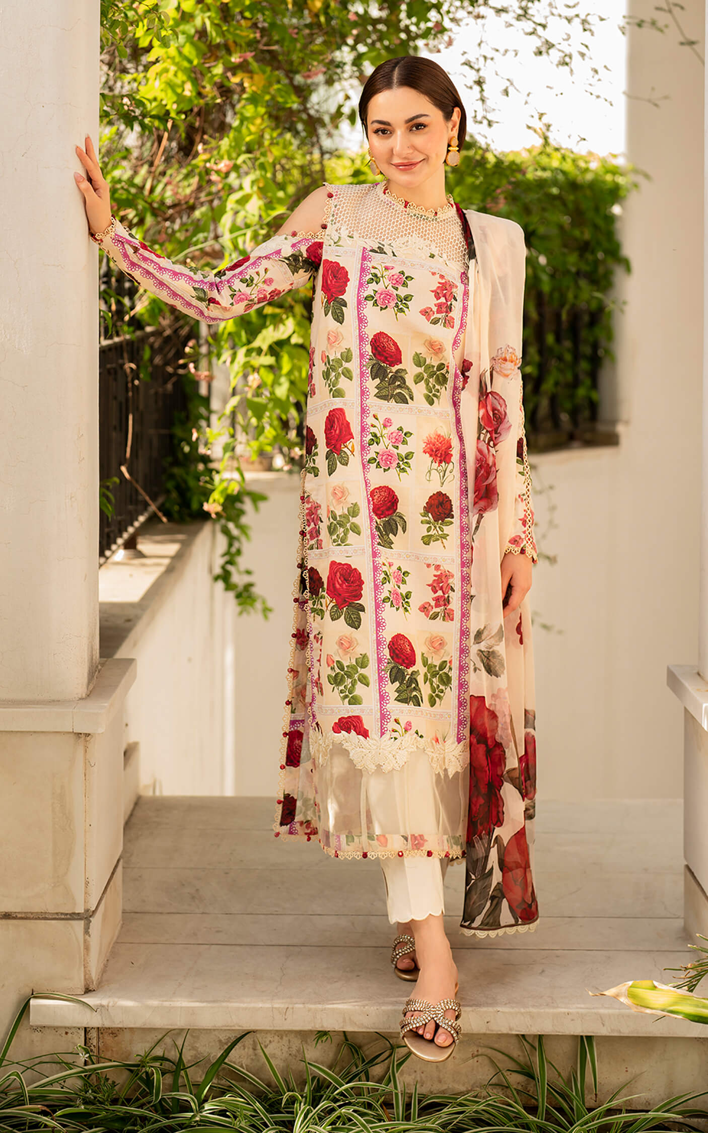 Asifa and Nabeel Meraki Lawn Vol 2 | Gulabo MK-09