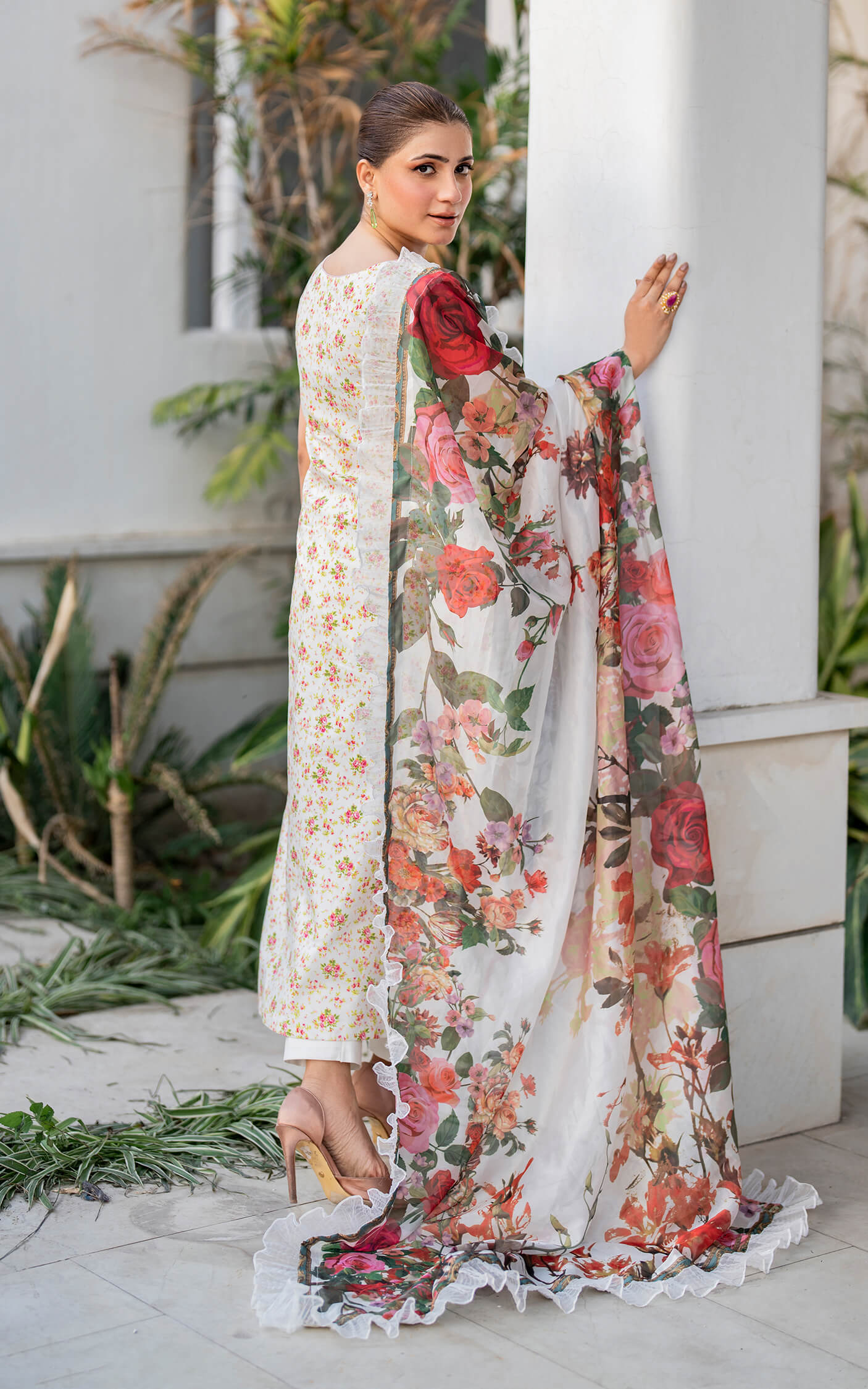 Asifa and Nabeel Meraki Lawn Vol 2 | Gulnar MK-15