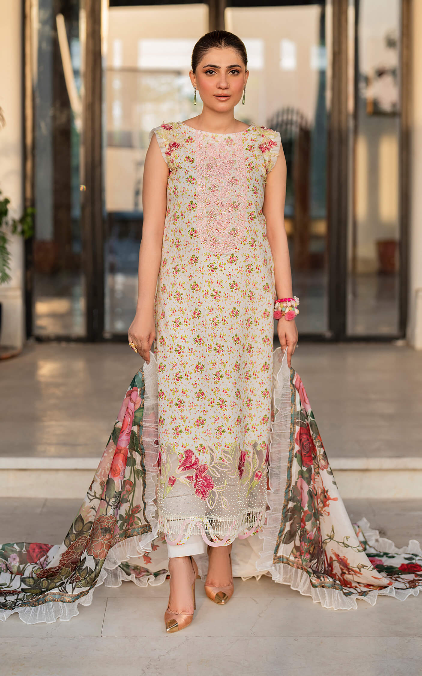 Asifa and Nabeel Meraki Lawn Vol 2 | Gulnar MK-15