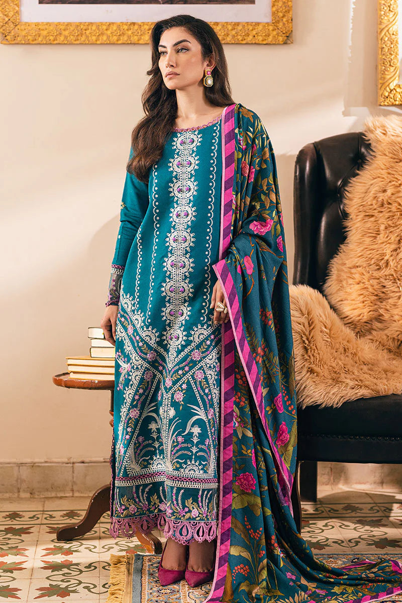 Mushq Hemline Winter Karandi 2024 | Spiced Maple