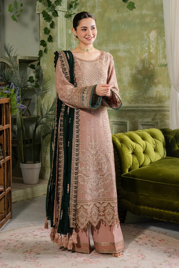 Naina By Imrozia Unstitched 3 Piece Luxury Chiffon Collection'2024-I-195-Gul