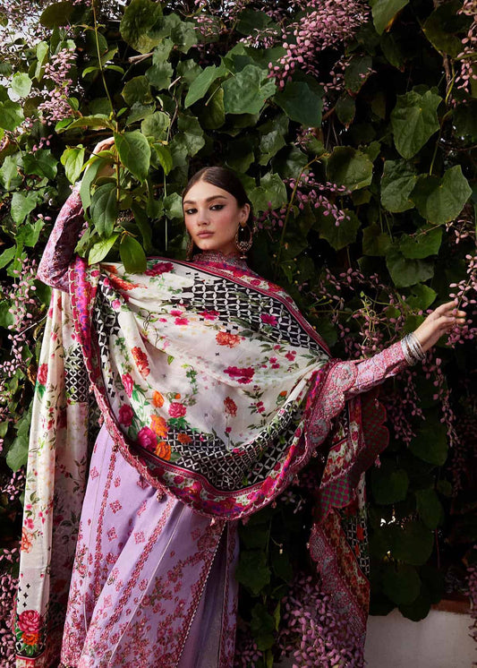 Hussain rehar luxury lawn 2024 |  Ayzel