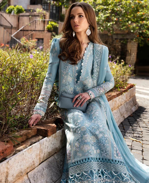 Republic womenswear luxury lawn 2024 || D4-B