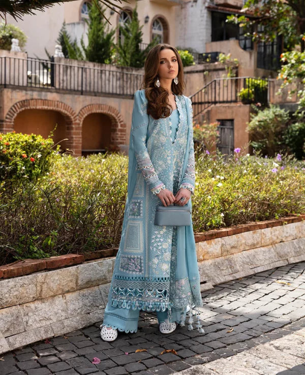 Republic womenswear luxury lawn 2024 || D4-B