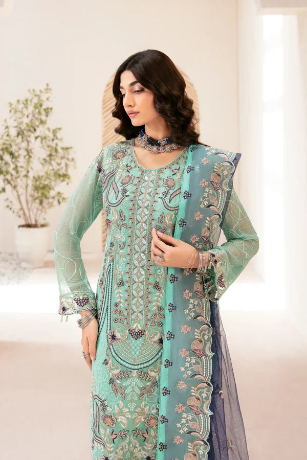 Ramsha Rangoon Semi Stitch Vol 12 | D-1207