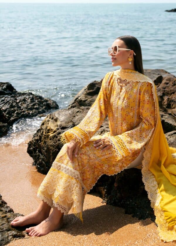 Kanwal Malik Unstitched Lawn | Mayal | 2024 | Elara