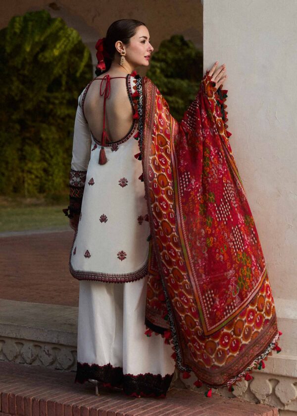 Hussain Rehar Summer Lawn 2024 | Fawn