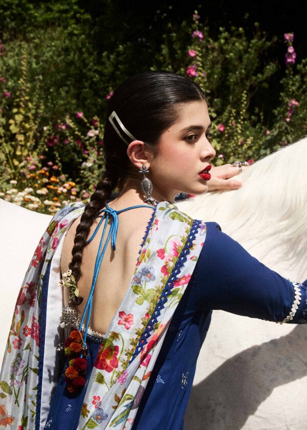 Hussain Rehar Summer Lawn 2024 | Cyan