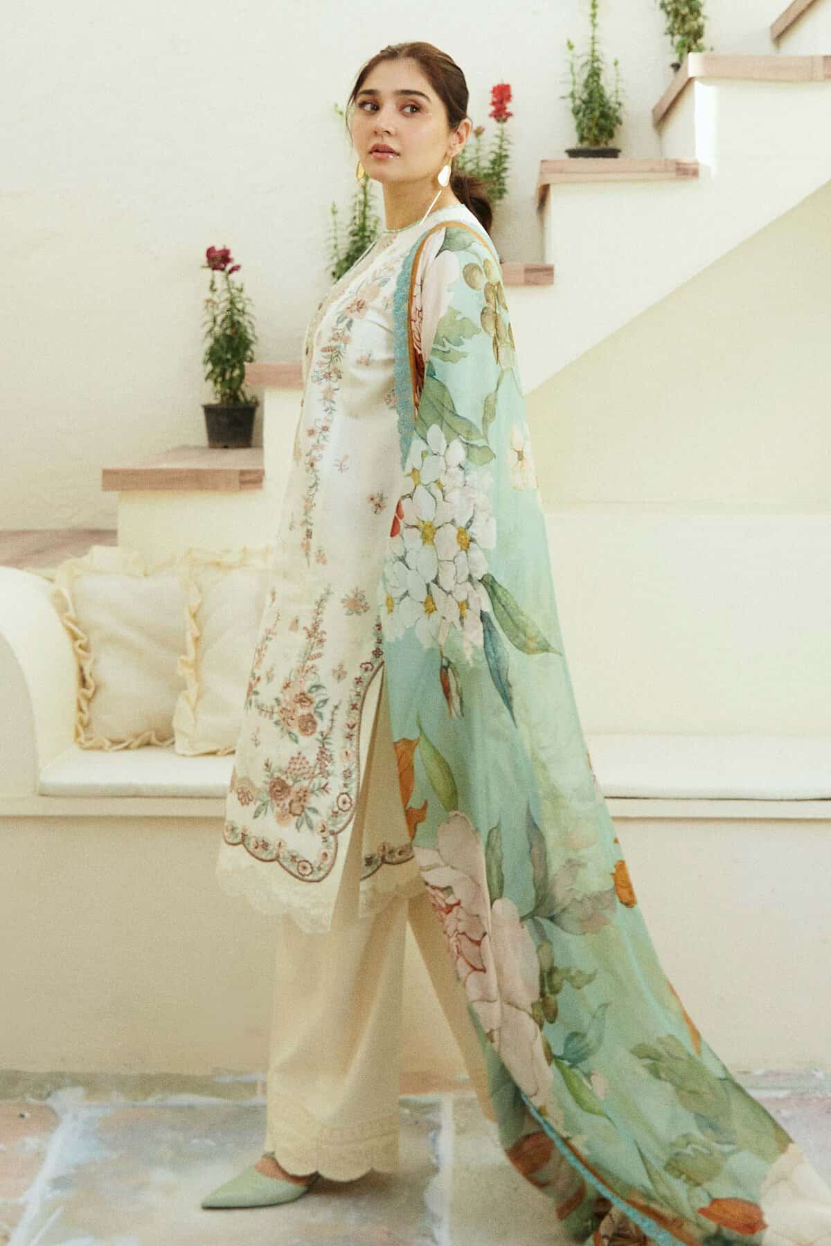 Coco Eid Edition by Zara Shahjahan 2024 | IVORY-D10