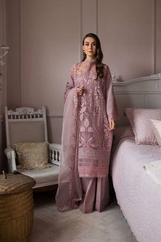 Sobia Nazir Luxury Lawn 2024 | Pink Suit-Set