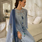 Sobia Nazir Luxury Lawn 2024 | Blue Suit-Set