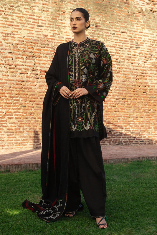 Zara Shahjahan Winter Unstitched 2024 - LALEH-D4