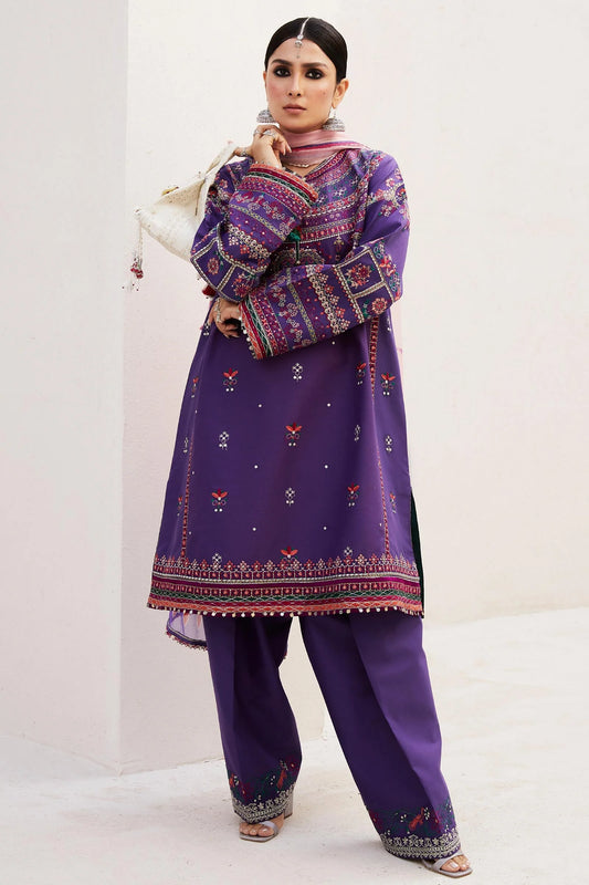 Zara Shahjahan Luxury Lawn 2024 | 7B