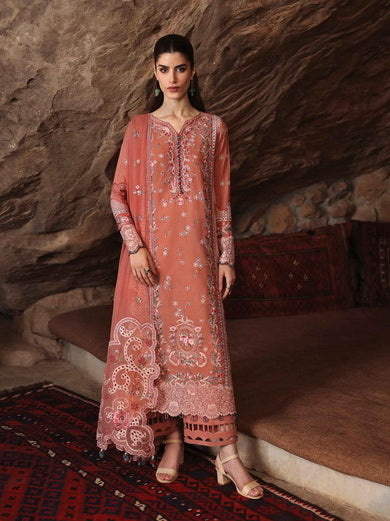 Qalamkar Qlinekari Linen 2024 | LM-03