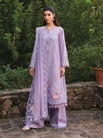 Qalamkar Qlinekari Linen 2024 | LM-14