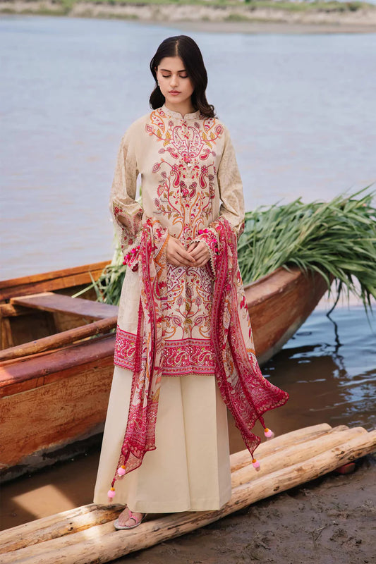 Maria.B M.Basics Embroidered Lawn 2024 | 410-B