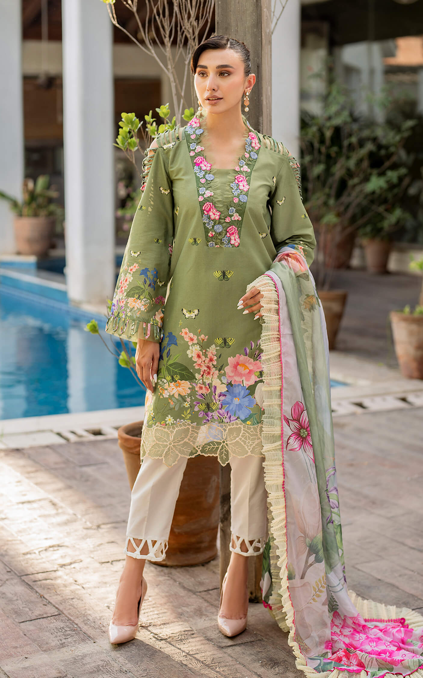 Asifa and Nabeel Meraki Lawn Vol 2 | Meyna MK-07