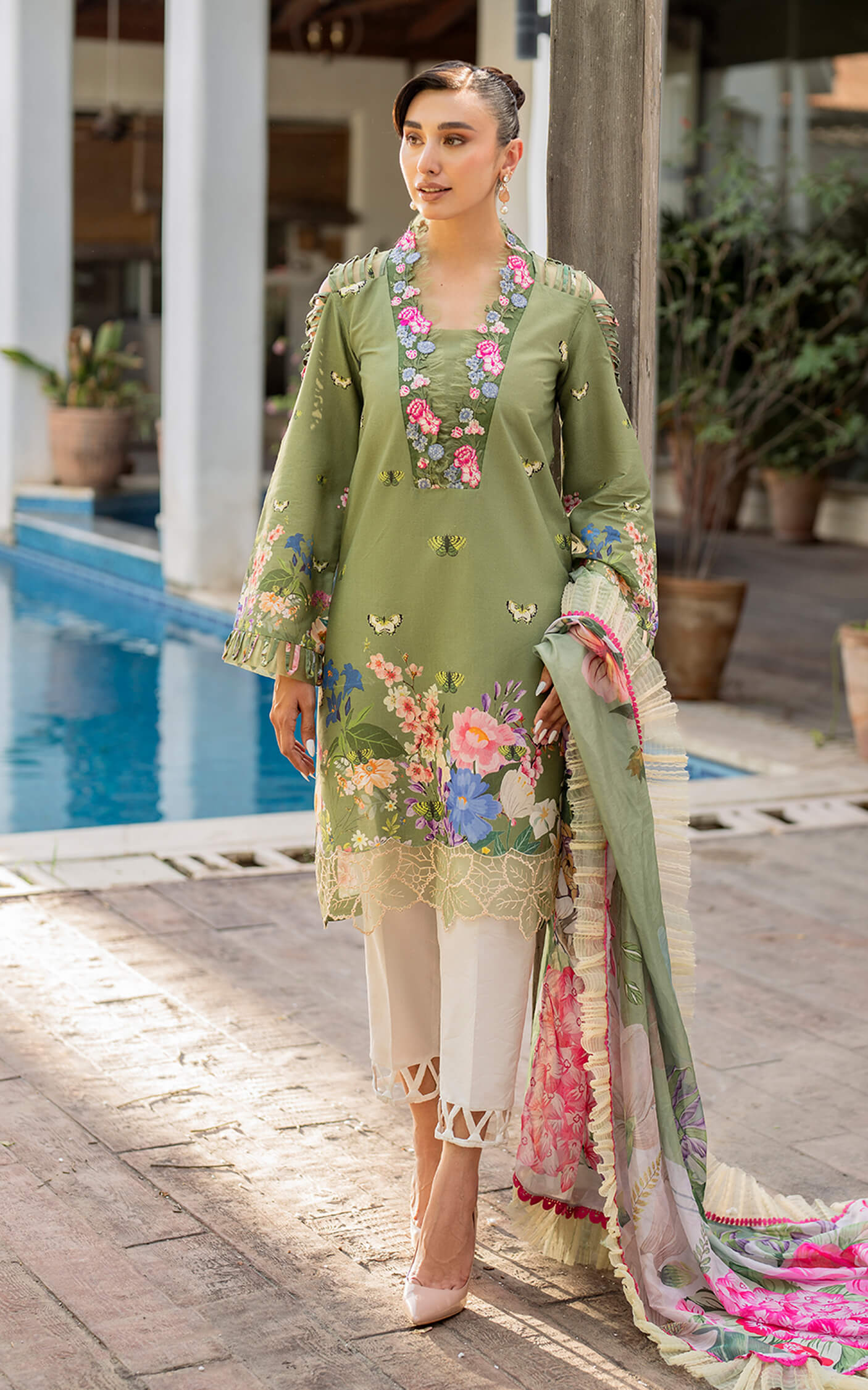 Asifa and Nabeel Meraki Lawn Vol 2 | Meyna MK-07